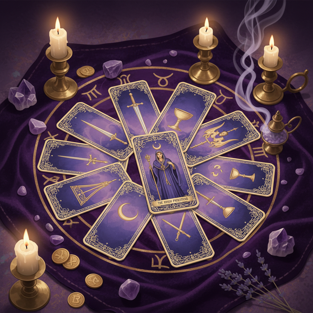 タロットで見る「今のあなたの恋愛エネルギー」——3枚引きセルフリーディング