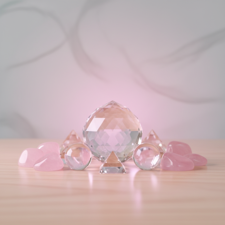 クリスタルの置き場所で恋愛運が変わる・月詠みの風水入門