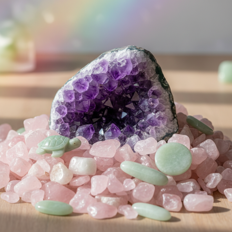 クリスタルの置き場所で恋愛運が変わる・月詠みの風水入門